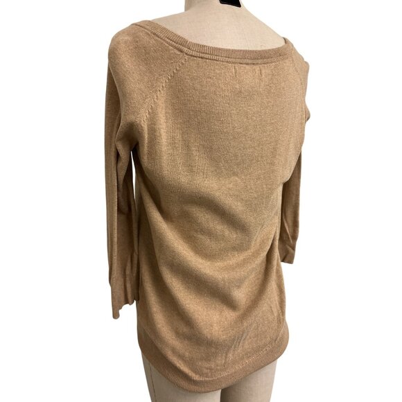 JCP Cashmere Blend Cute Fox Whimsical Knit Crewneck Sweater Top - Picture 8 of 12